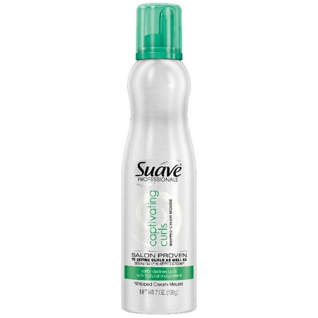 (3 pack) Suave Professionals Captivating Curls Mousse, 7 (Best Drugstore Mousse For Straight Hair)