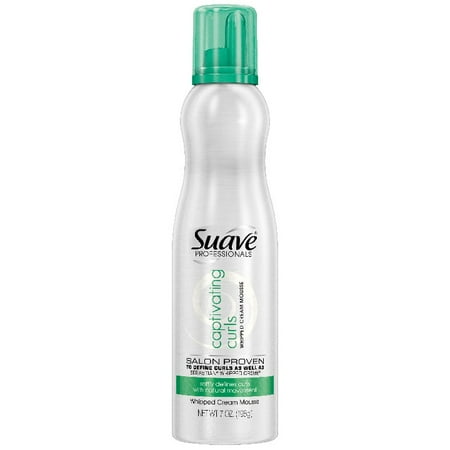 (3 pack) Suave Professionals Captivating Curls Mousse, 7 (Best Curl Activating Mousse)