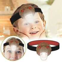 Dinosaur Shaped Kids Headlamp with Realistic Starry Light - LED Night Light for Camping and Outdoor Adventures