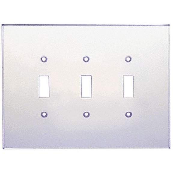 CRL PMP301 Clear Triple Toggle Acrylic Mirror Plate
