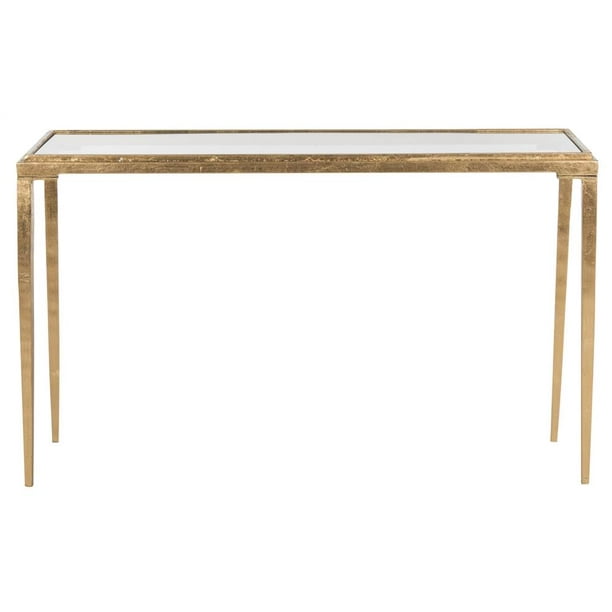 Juliana Coffee Table In Gold And Clear Finish Walmart Com Walmart Com