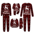 thumbnail image 1 of Pyjamas de Noël Rennes, Tenues Assorties pour la Famille Pjs Assortis pour un Look Familial Cohésif (Rouge), 1 of 4