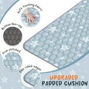 Foldable Baby Play Mat 50in*50in, HDJ Baby Mat for Floor Playpen, Portable Crawling Mat for Babies Toddlers Infants, Blue