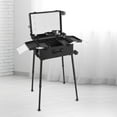 thumbnail image 2 of EasyinBeauty LED Light Rolling Make-up Box Hidden Bracket Storage Trolley Case with Key Lock, 2 of 10