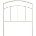 thumbnail image 1 of Hillsdale Julien Twin Metal Headboard with Spindle Design in Textured White, 1 of 5