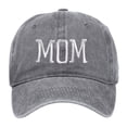 thumbnail image 2 of Mom Hat Mom Letter Embroidered Baseball Cap Mother's Day Gift Mama Hat, 2 of 4
