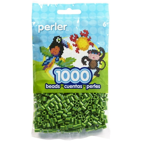 Perler Striped Beads 1,000/Pkg-Cucumber, Pk 3, Perler