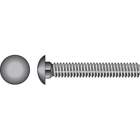 

0.25 x 1 in. Hillman Carriage Screw Zinc