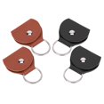 thumbnail image 4 of 4 Uds. Llavero colgante portátil, bolsa para púas de guitarra, soportes de caja, accesorio, negro y marrón, 4 of 8