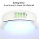 Ejoyous Manicure 6W Mini Nail Dryer USB Folding Mouse Shape UV LED Gel Curing Nail Art Light Lamp, UV Nail Lamp, Mini Nail Dryer – image 4 sur 8