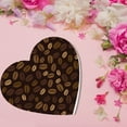 thumbnail image 2 of Koyal Wholesale Valentine's Day Heart Shaped Gift Box with Lid, Funny Coffee Bean, Reusable Heart Box, 8"x6", 1-Pack, 2 of 5