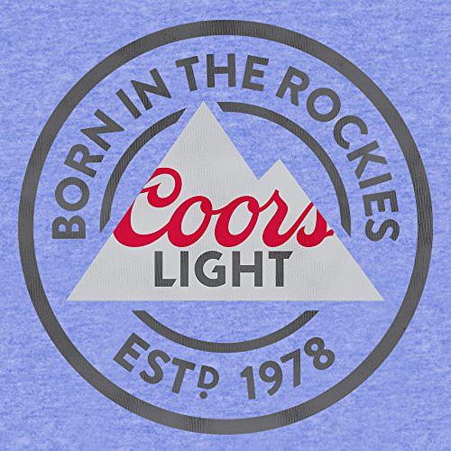 Coors Light Coors Light Born In The Rockies Tee Shirt