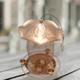 thumbnail image 7 of Squirrel Proof All Metal Bird Feeder, Outdoor Courtyard Hanging Feeder with Baffle, Durable Hummingbird Feeding Station for Garden Yard Wildlife Protection, 7 of 7