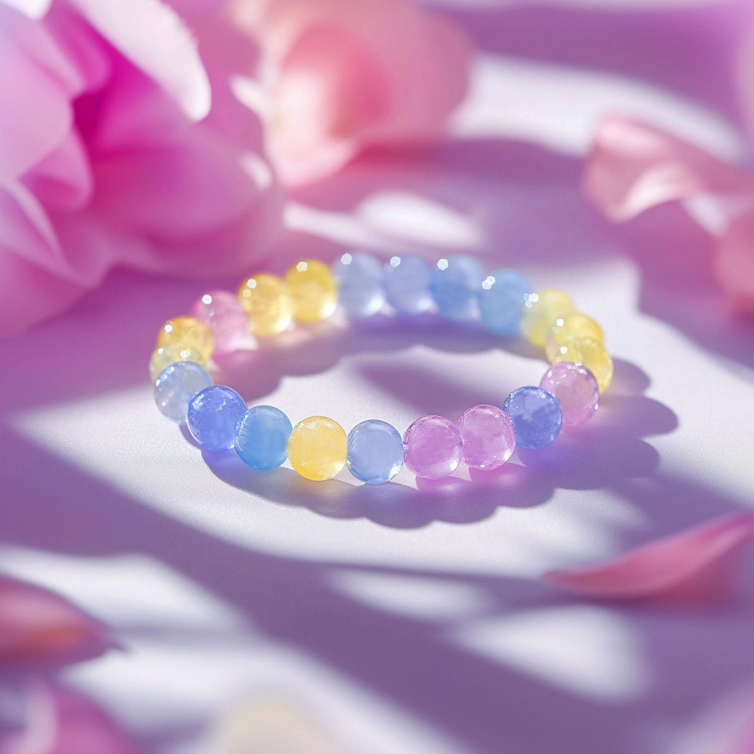 TINY HANDS Fun Fashion Beads, 78 Assorted Shapes & Colours, Kids’ Jewellery & Crafts, Ages 6+, BEAD CANDY MIX78PC