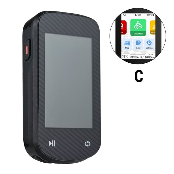 Ordinateur de Cyclisme GPS Sans Fil Étanche GLONASS avec Capteur ANT+ et Bluetooth