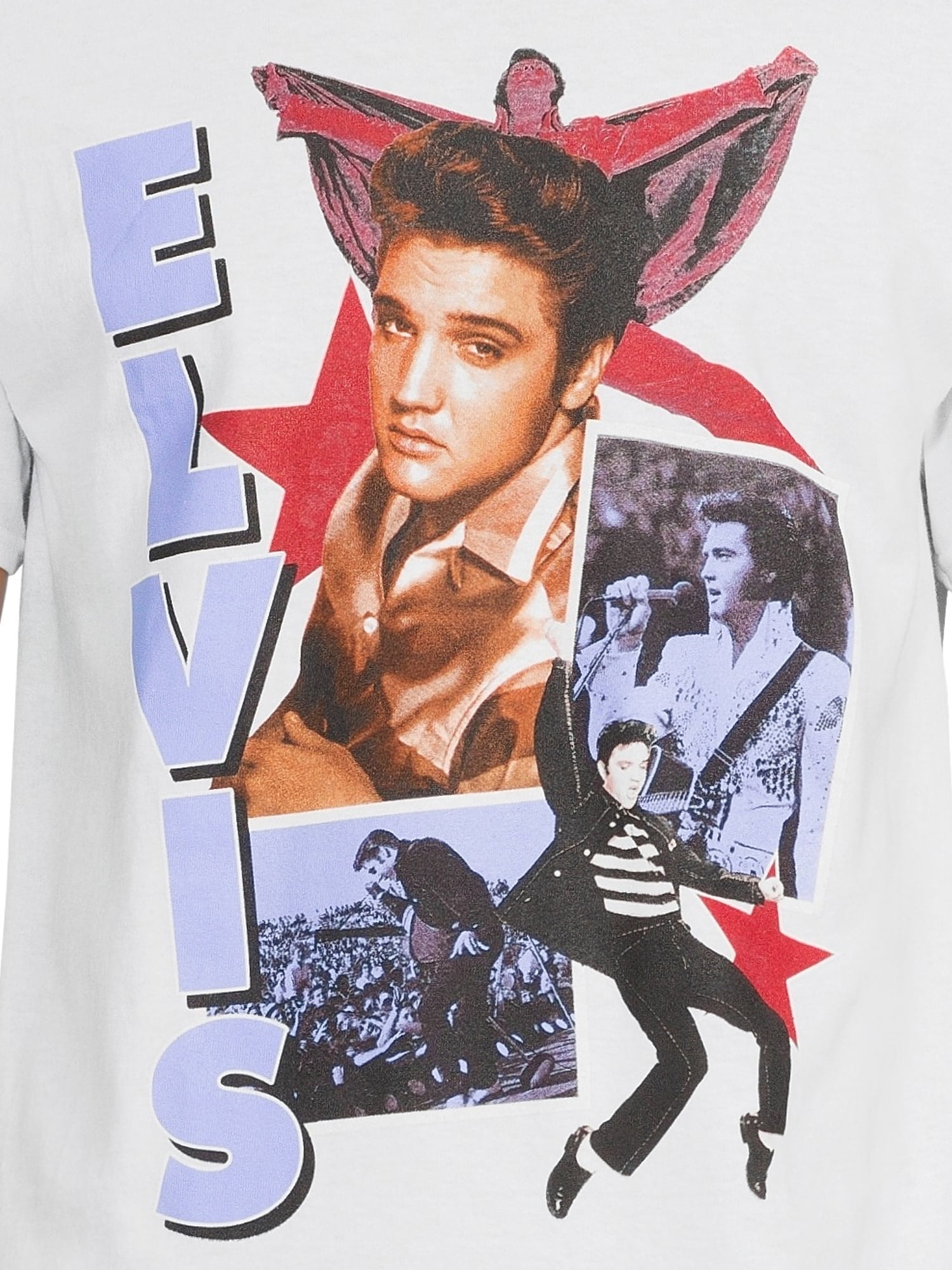Elvis Presley Men's & Big Men's Collage Graphic T-Shirt