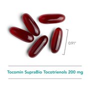 NutriCology Tocomin SupraBio Tocotrienols 200 mg - Supports Metabolic Balance, Liver Health & Immune Response - Optimal Absorption - Hypoallergenic - 120 Servings - 120 Softgels
