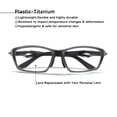 thumbnail image 2 of Gafas Deportivas de Plástico y Titanio, Montura Flexible Ligera Reemplazable, Funcionalidad Deportiva de Estilo Diario, 2 of 7