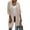 Khaki, variant on Women's 2025 Fall Long Batwing Sleeve Open Front Chunky Knit Cardigan Sweater