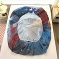 thumbnail image 2 of Independence Day Fitted Sheet Set Full Cover Bed Sheet Three-piece Set Included 1 Fitted sheet,2 pillowcase Soft Breathable Bed Sheet Non-Slip Non Pilling Protective Cover for Bed Mattress, 2 of 7