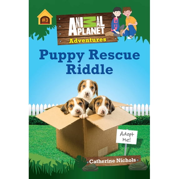 Pre-Owned Puppy Rescue Riddle (Animal Planet Adventures Chapter Book #3) (Paperback)