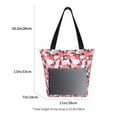 thumbnail image 5 of Bingfone Japanese Cherry Blossoms Women Shoulder Tote Bags Casual Bag Ladies Shopping Handbag, 5 of 8