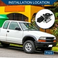 thumbnail image 2 of Motor de limpiaparabris No.12365319 para Chevrolet Blazer 98-05 para GMC Jimmy 98-04 Motor de limpiaparabris delantero 1Pcs, 2 of 7
