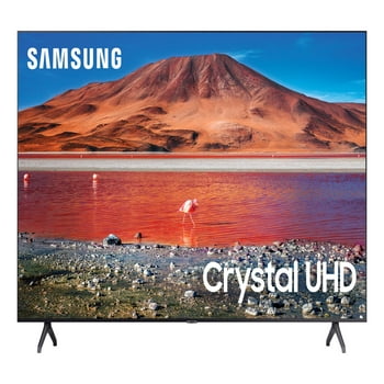 SAMSUNG 55" Class 4K Crystal UHD (2160P) LED Smart TV with HDR UN55TU7000B