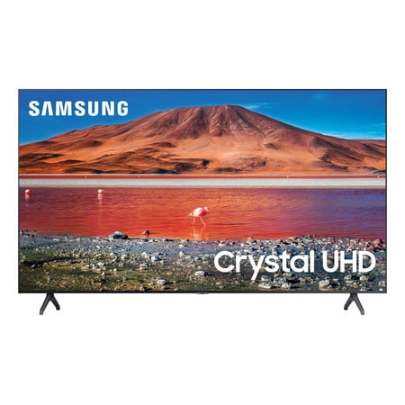 SAMSUNG 55" Class 4K Crystal UHD (2160P) LED Smart TV with HDR UN55TU7000B
