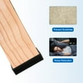 thumbnail image 4 of Uxcell 4 Pcs Copas de Caucho Cuadradas para Muebles, Protectores de Piso Cuadrados Transparentes para Pisos Ajuste 1.4 - 2.2 pulgadas, 4 of 5