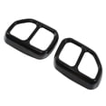 thumbnail image 3 of M Buder 2 Piezas Cubierta del Tubo de Escape Embellecedor Negro Brillante de Acero Inoxidable para Coche Reemplazo de Accesorios Exteriores Compatible con BMW X3 G01 X4 G02 2022+, 3 of 9