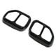 thumbnail image 3 of M Buder 2 Piezas Cubierta del Tubo de Escape Embellecedor Negro Brillante de Acero Inoxidable para Coche Reemplazo de Accesorios Exteriores Compatible con BMW X3 G01 X4 G02 2022+, 3 of 9