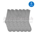 thumbnail image 5 of Diabetic Socks Men's & Women Crew Style Physicians Approved Socks, 6 Pairs, Size 13-15 (Grey), 5 of 5