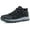 Black, variant on Daznico Mens Sneakers,Unisex All Terrain Hiking Sneakers for and Durable Lightweight Outdoor Walking Shoes with Enhanced Traction and Comfortable Support for Travel,Sneakers for Women,Size:9.5