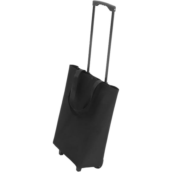 YISITIAN Foldable Shopping Cart with Wheels Portable Multi Function Grocery Trolley Collapsible Bag with Pull Handle Lightweight Rolling Cart for and Errands CA919-7643