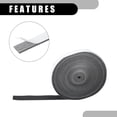 thumbnail image 6 of 1 Pc 26.25Ft 8m Length Universal Automobile Interior Trim Strip Car DIY Strip Faux Leather Black Stitch, 6 of 6