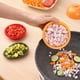 thumbnail image 3 of Herramientas de plástico para aguacate, caja para conservar cebollas frescas, caja sellada para alimentos para tomates, recipiente de plástico para conservar verduras frescas, 3 of 5