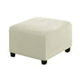 thumbnail image 1 of tredstone Instant Transformation Square Footstool Cover With Easy Installation Skin Beige S, 1 of 6