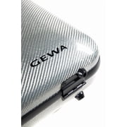 GEWA Double Case, Violin, Idea 3.3, 4/4, Silver/Black Titanium