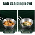 thumbnail image 6 of BIMZUC 304 Stainless Steel Anti‑Scalding Bowl with Handle – 7.9” Korean‑Style Rice Noodle & Soup Dish, Silver, 6 of 6