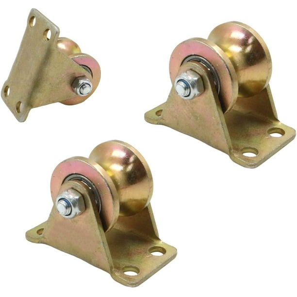 Lifting Pulley Pulley 3 Pieces Thick Steel Low Noise Coating Stainless