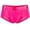 Hot Pink, variant on Abomasnow Men's Underwear Sexy Low Rise Ice Silk Boxer Briefs Breathable Moisture-Wicking 3D Pouch Boxer Trunks