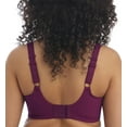 thumbnail image 2 of Elomi Charley Banded Stretch Lace Plunge Underwire Bra (4382),38J,Deep Fuchsia, 2 of 4