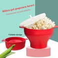 thumbnail image 2 of Bol para hacer palomitas de maíz Cuenco de palomitas de maíz de silicona para , recipiente para palomitas de maíz con microondas seguro, utensilios de cocina para Magideal Bol para hacer palomitas de maíz, 2 of 6