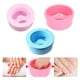 thumbnail image 5 of Jumpingount Cuenco para remojo de uñas, duradero y fácil de usar, para el hogar o salón de uñas, cuenco para remojo de de uñas engrosado Juegos de manicura rosa, 5 of 6