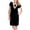 Black, variant on Gyujnb Contrast Lace Trim V Neck Maternity Nursing Pajama Dress Soft Lightweight Knit Short Sleeve Double Layer Hidden Feeding Loose A Line Midi Nightgown,S
