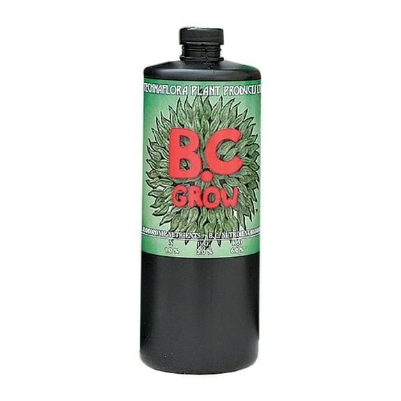 Technaflora TFBCGR1L B.C. Grow Hydroponic Garden Nutrients Fertilizer, 1 L