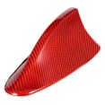 thumbnail image 1 of Accesorio de cubierta de antena de fibra de carbono de calidad apto para coche F10 09-16 rojo, 1 of 8