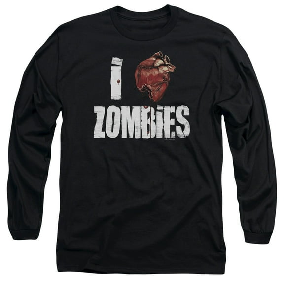 - I Bloody Heart Zobmies - Long Sleeve Shirt - XXX-Large