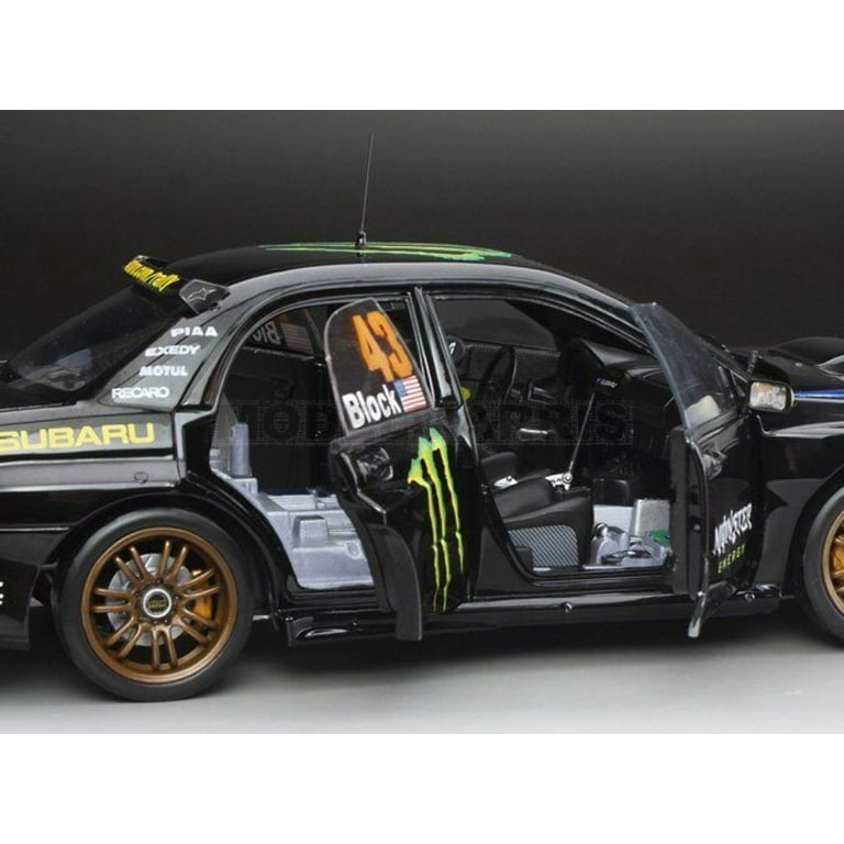 BSCスバル WRX STI WRC06 Ken Block #43 Sunstar-1-18-Subaru-Impreza-